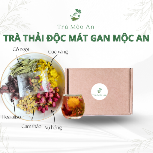 Trà thải độc mát gan