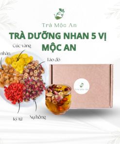 Trà dưỡng nhan 5 vị